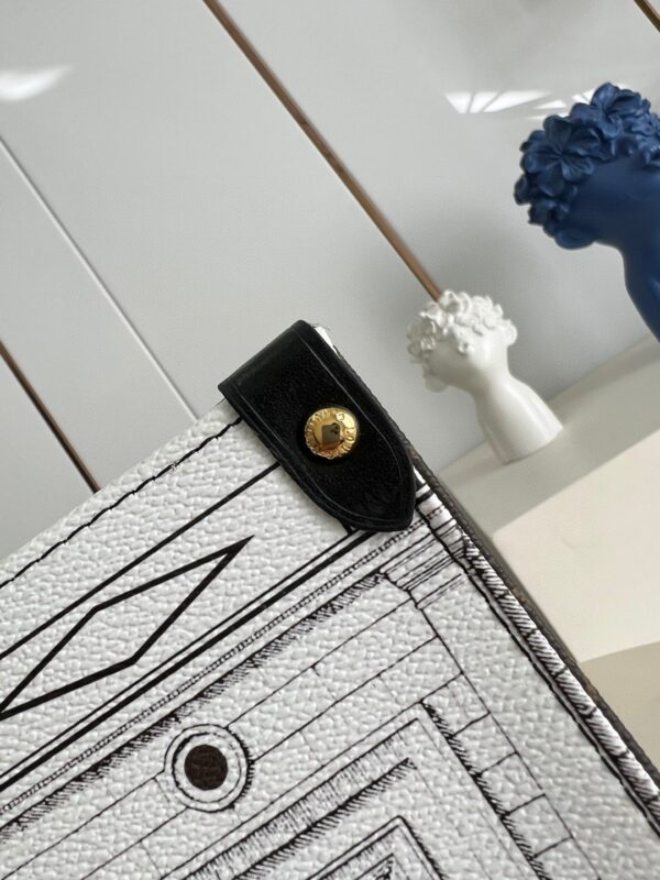 1:1 Replica Louis Vuitton LV Sac Plat Tote Bag White Luxury Bag For Women - 13.8in/35cm