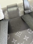 1:1 Replica Louis Vuitton LV Saumur Backpack Monogram Eclipse Canvas Unique Bag For Men M45913 - 42cm
