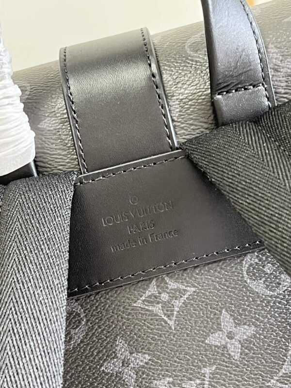 1:1 Replica Louis Vuitton LV Saumur Backpack Monogram Eclipse Canvas Unique Bag For Men M45913 - 42cm