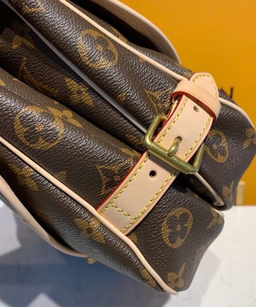 1:1 Replica Louis Vuitton LV Saumur MM Monogram Canvas Luxury Bag For Women M40710 -  11.8in/30cm
