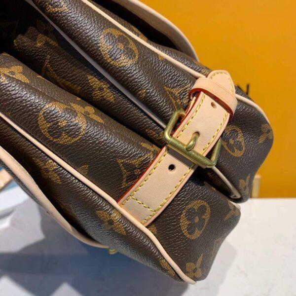 1:1 Replica Louis Vuitton LV Saumur MM Monogram Canvas Luxury Bag For Women M40710 -  11.8in/30cm