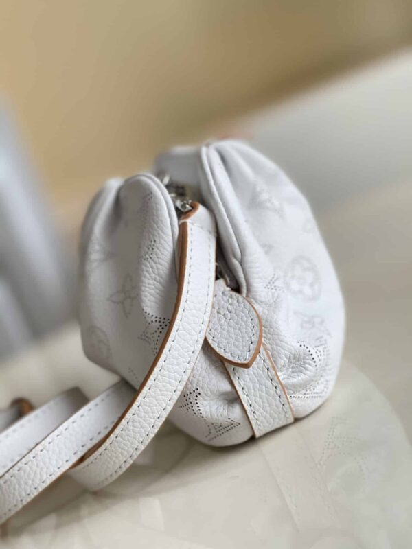 1:1 Replica Louis Vuitton LV Scala Mini Pouch White Luxury Bag For Women M80410 - 9.1in/23cm