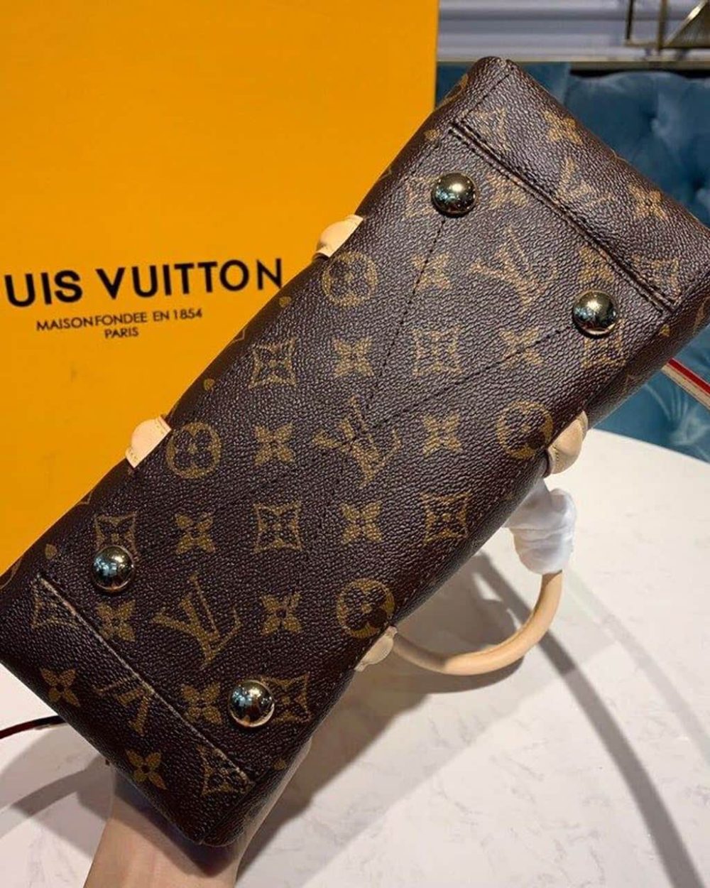 1:1 Replica Louis Vuitton LV Soufflot BB Monogram Canvas Luxury Bag For Women M44815 - 11.4in/29cm