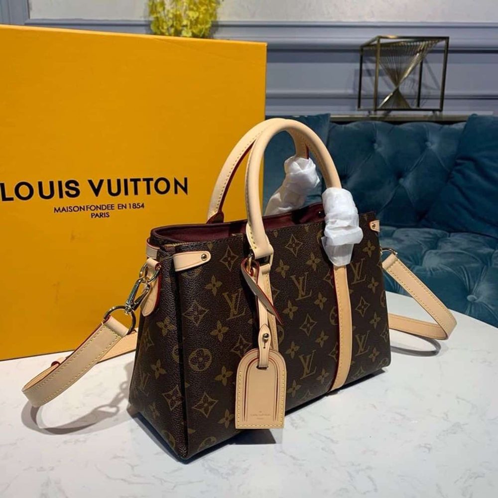 1:1 Replica Louis Vuitton LV Soufflot BB Monogram Canvas Luxury Bag For Women M44815 - 11.4in/29cm - Image 4