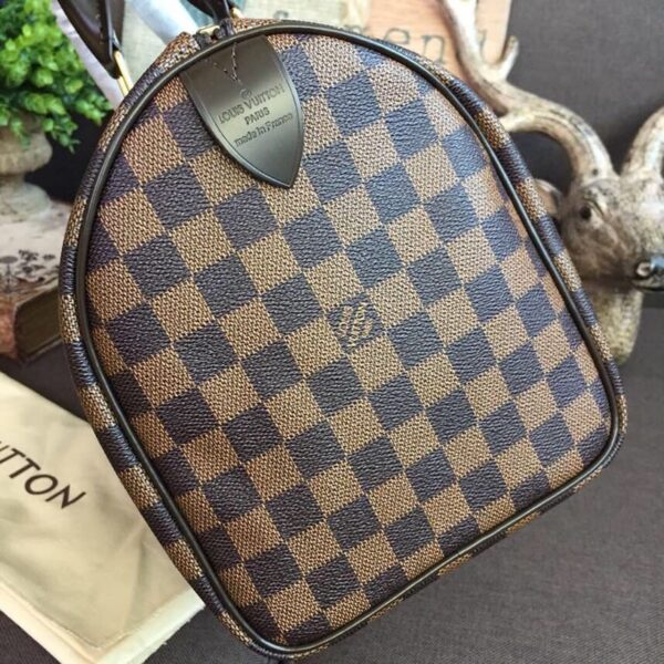 1:1 Replica Louis Vuitton LV Speedy 30 Damier Ebene Canvas Luxury Bag For Women N41364 - 11.8in/30cm