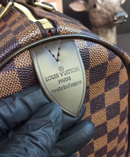 1:1 Replica Louis Vuitton LV Speedy 30 Damier Ebene Canvas Luxury Bag For Women N41364 - 11.8in/30cm