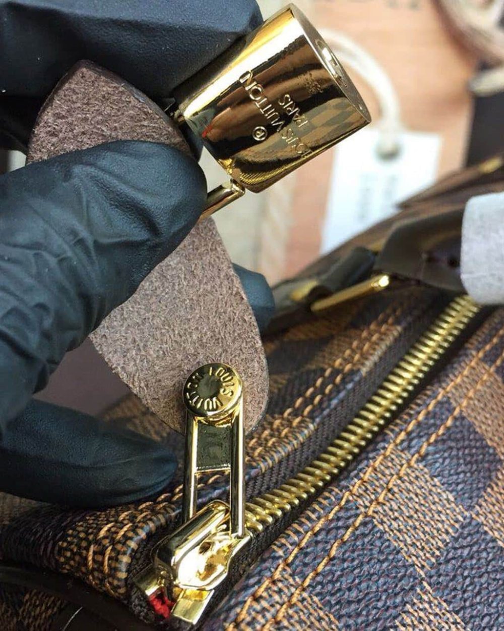 1:1 Replica Louis Vuitton LV Speedy 30 Damier Ebene Canvas Luxury Bag For Women N41364 - 11.8in/30cm