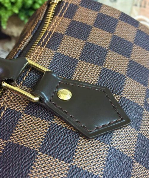 1:1 Replica Louis Vuitton LV Speedy 30 Damier Ebene Canvas Luxury Bag For Women N41364 - 11.8in/30cm