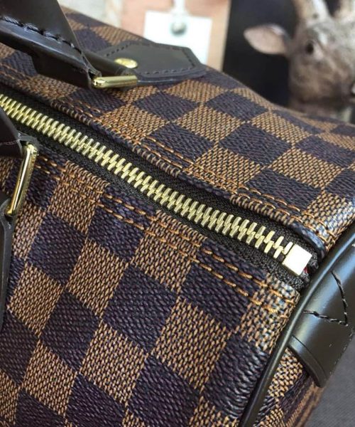 1:1 Replica Louis Vuitton LV Speedy 30 Damier Ebene Canvas Luxury Bag For Women N41364 - 11.8in/30cm