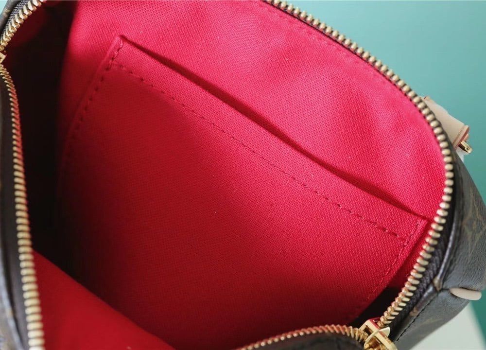 1:1 Replica Louis Vuitton LV Speedy Bandoulière 20 Monogram Canvas Black Luxury Bag For Women M46234 - 20cm/7.9in