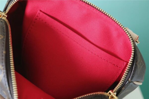 1:1 Replica Louis Vuitton LV Speedy Bandoulière 20 Monogram Canvas Black Luxury Bag For Women M46234 - 20cm/7.9in