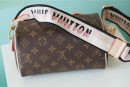 1:1 Replica Louis Vuitton LV Speedy Bandoulière 20 Monogram Canvas Black Luxury Bag For Women M46234 - 20cm/7.9in