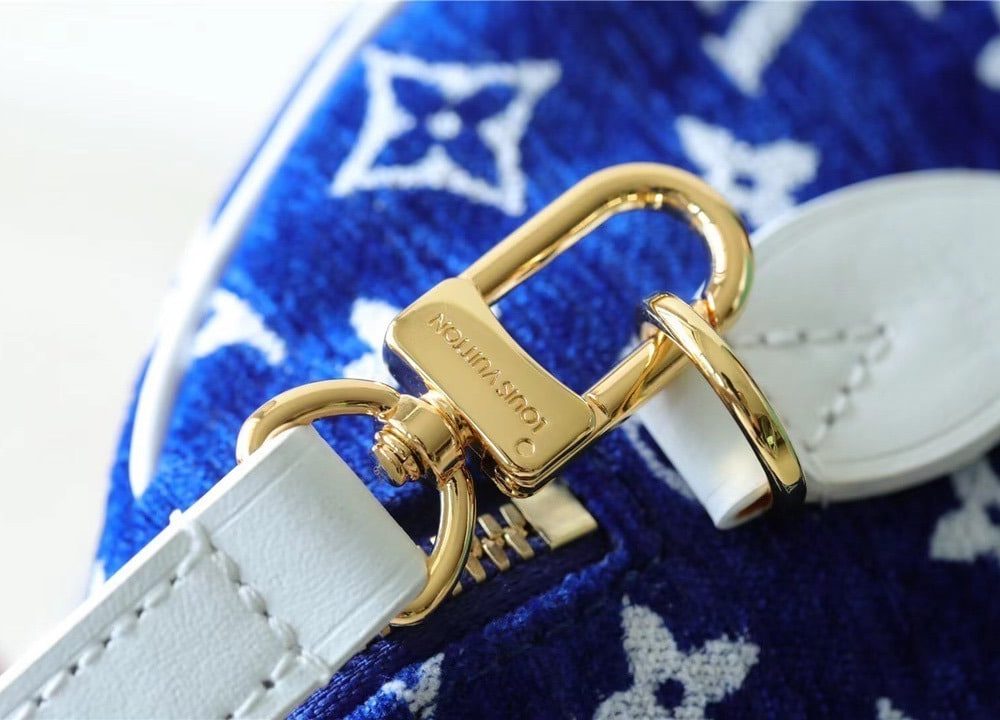 1:1 Replica Louis Vuitton LV Speedy Bandouliere 20 Monogram Blue Luxury Bag For Women M20751 - 20.5cm/8.1in