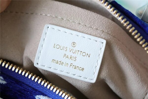 1:1 Replica Louis Vuitton LV Speedy Bandouliere 20 Monogram Blue Luxury Bag For Women M20751 - 20.5cm/8.1in
