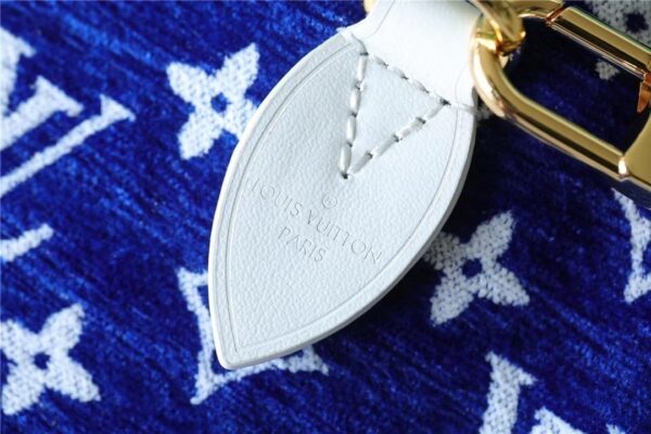 1:1 Replica Louis Vuitton LV Speedy Bandouliere 20 Monogram Blue Luxury Bag For Women M20751 - 20.5cm/8.1in