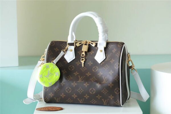1:1 Replica Louis Vuitton LV Speedy Bandoulière 25 Classic Monogram Canvas Luxury Bag For Women M20754 - 9.8in/25cm