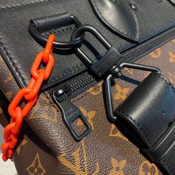 1:1 Replica Louis Vuitton LV Steamer PM Monogram Solar Ray Canvas Unique Bag For Men M44473 - 13.8in/35cm