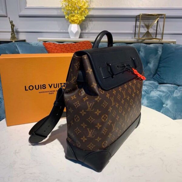 1:1 Replica Louis Vuitton LV Steamer PM Monogram Solar Ray Canvas Unique Bag For Men M44473 - 13.8in/35cm