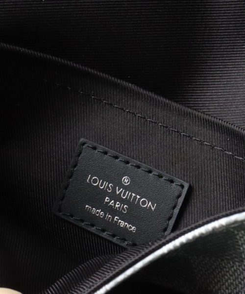 1:1 Replica Louis Vuitton LV Studio Messenger Damier Graphite Gray Unique Bag For Men N50013 - 9.3in/25.3cm