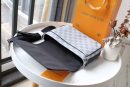 1:1 Replica Louis Vuitton LV Studio Messenger Damier Graphite Plaster Unique Bag For Men N50014 - 9.3in/25.3cm