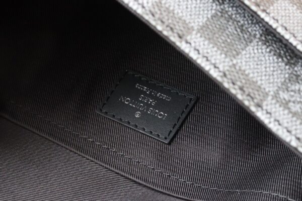 1:1 Replica Louis Vuitton LV Studio Messenger Damier Graphite Plaster Unique Bag For Men N50014 - 9.3in/25.3cm