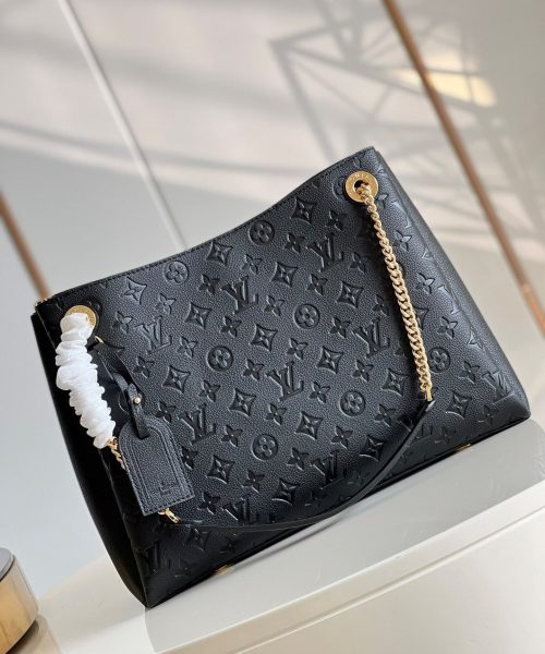 1:1 Replica Louis Vuitton LV Surene MM Monogram Empreinte Leather Luxury Bag For Women M43758 - 14.6in/37cm