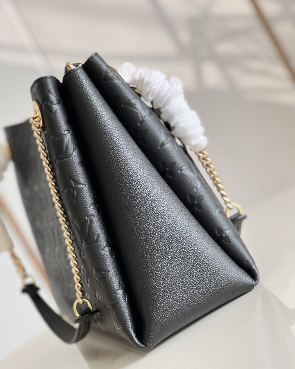 1:1 Replica Louis Vuitton LV Surene MM Monogram Empreinte Leather Luxury Bag For Women M43758 - 14.6in/37cm