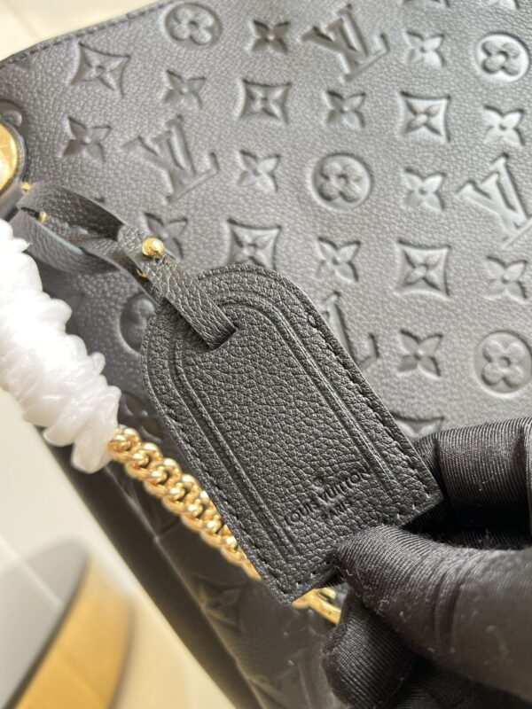 1:1 Replica Louis Vuitton LV Surene MM Monogram Empreinte Leather Luxury Bag For Women M43758 - 14.6in/37cm