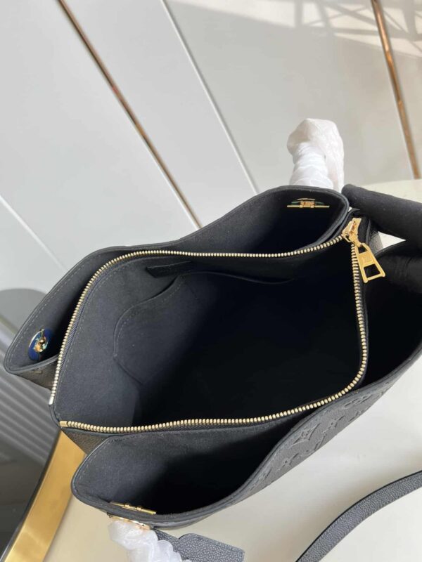 1:1 Replica Louis Vuitton LV Surene MM Monogram Empreinte Leather Luxury Bag For Women M43758 - 14.6in/37cm