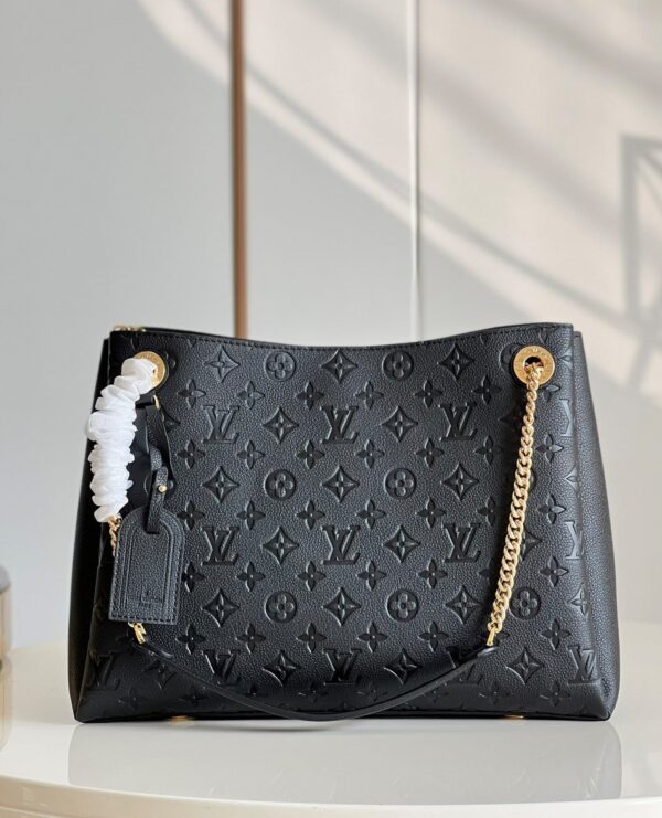 1:1 Replica Louis Vuitton LV Surene MM Monogram Empreinte Leather Luxury Bag For Women M43758 - 14.6in/37cm