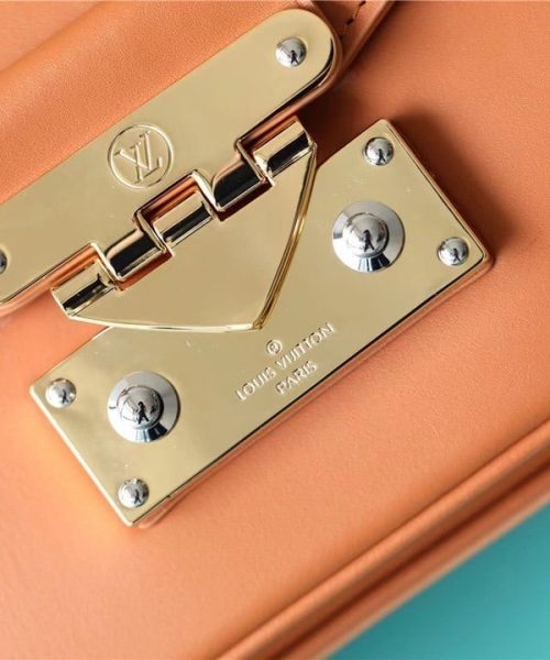 1:1 Replica Louis Vuitton LV Swing Monogram Hazelnut Brown Luxury Bag For Women M20396 - 24cm/9.4in