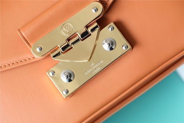 1:1 Replica Louis Vuitton LV Swing Monogram Hazelnut Brown Luxury Bag For Women M20396 - 24cm/9.4in