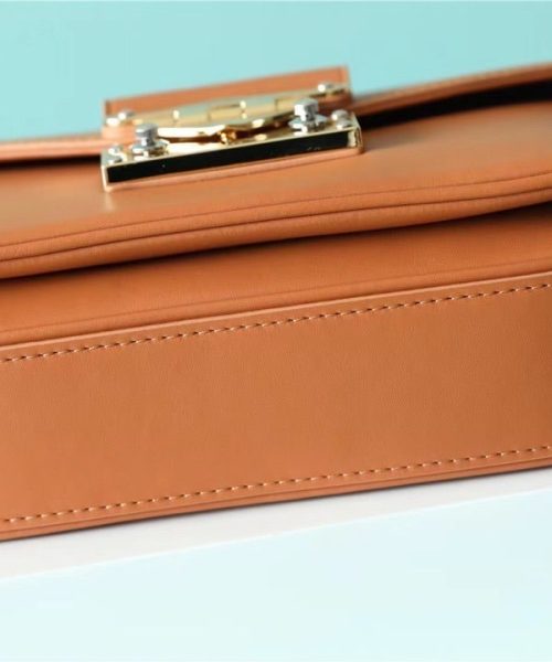 1:1 Replica Louis Vuitton LV Swing Monogram Hazelnut Brown Luxury Bag For Women M20396 - 24cm/9.4in