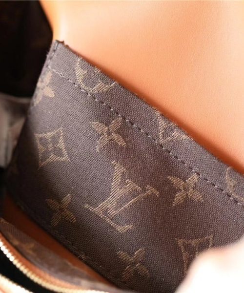 1:1 Replica Louis Vuitton LV Swing Monogram Hazelnut Brown Luxury Bag For Women M20396 - 24cm/9.4in