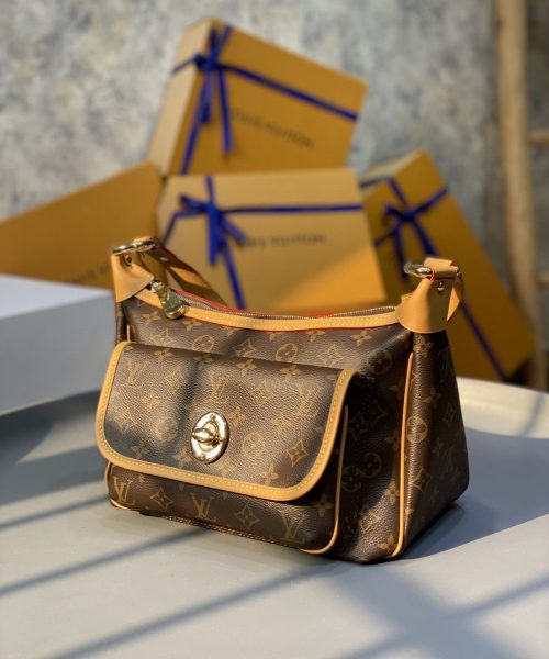 1:1 Replica Louis Vuitton LV Tikal GM Monogram Canvas Luxury Bag For Women M40077 - 30cm