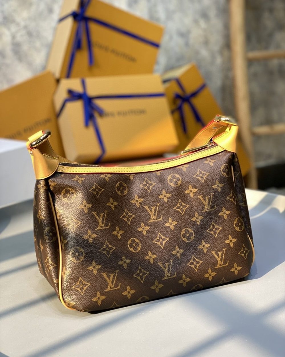 1:1 Replica Louis Vuitton LV Tikal GM Monogram Canvas Luxury Bag For Women M40077 - 30cm