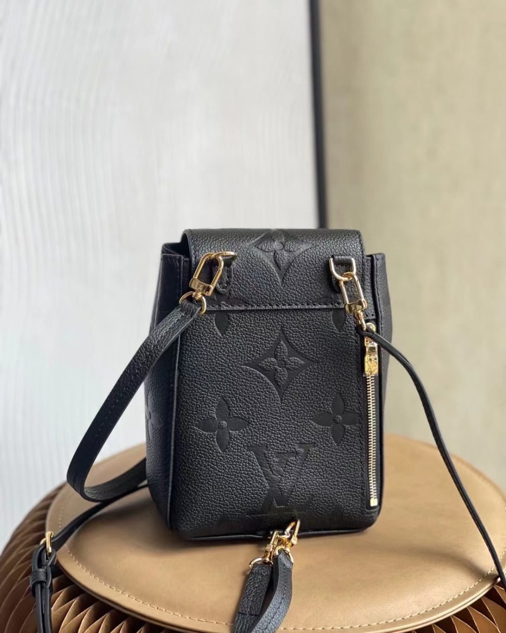1:1 Replica Louis Vuitton LV Tiny Backpack Monogram Empreinte Leather Luxury Bag For Women M80596 - 19cm