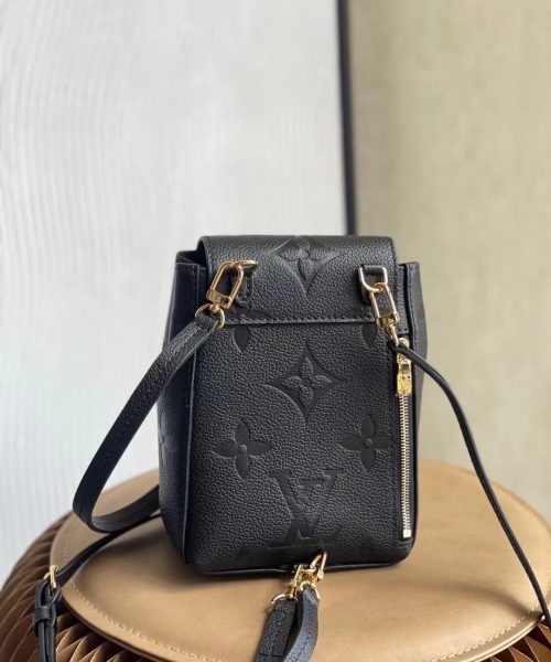 1:1 Replica Louis Vuitton LV Tiny Backpack Monogram Empreinte Leather Luxury Bag For Women M80596 - 19cm