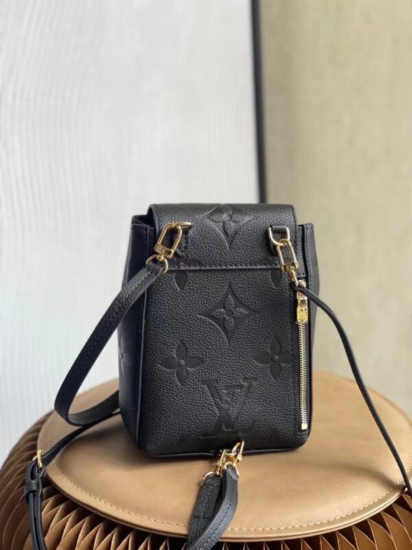 1:1 Replica Louis Vuitton LV Tiny Backpack Monogram Empreinte Leather Luxury Bag For Women M80596 - 19cm