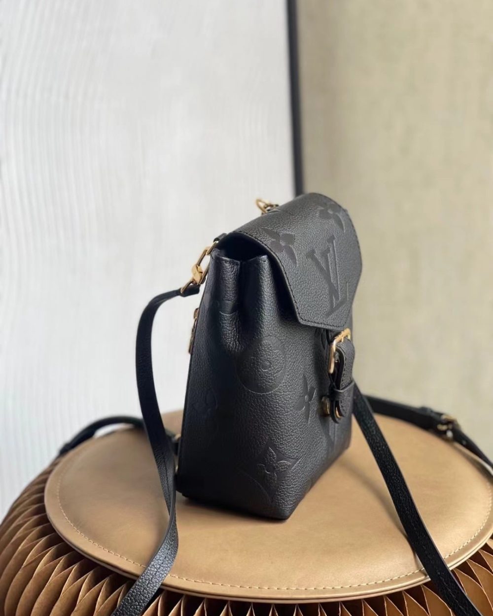 1:1 Replica Louis Vuitton LV Tiny Backpack Monogram Empreinte Leather Luxury Bag For Women M80596 - 19cm