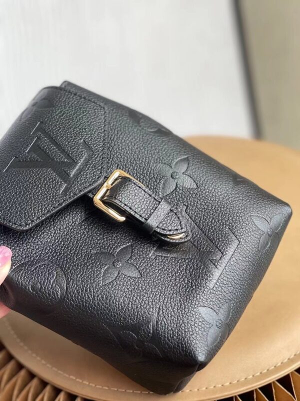 1:1 Replica Louis Vuitton LV Tiny Backpack Monogram Empreinte Leather Luxury Bag For Women M80596 - 19cm