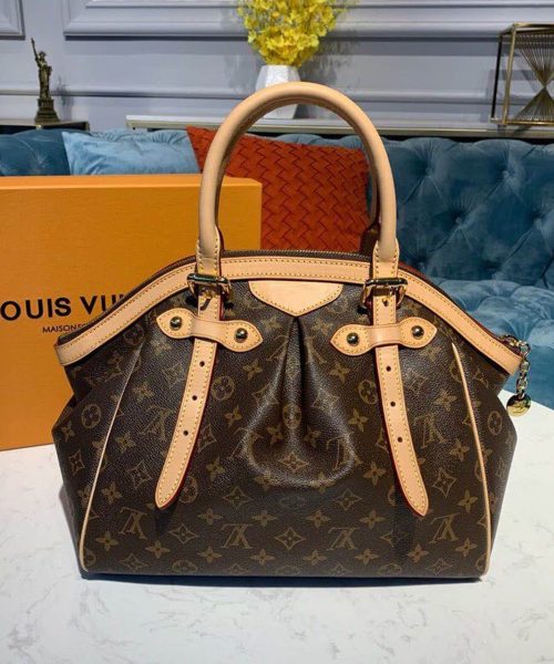 1:1 Replica Louis Vuitton LV Tivoli GM Bag Monogram Canvas Luxury Bag For Women M40144 - 18.1in/46cm