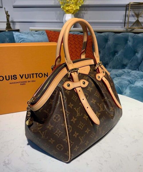 1:1 Replica Louis Vuitton LV Tivoli GM Bag Monogram Canvas Luxury Bag For Women M40144 - 18.1in/46cm