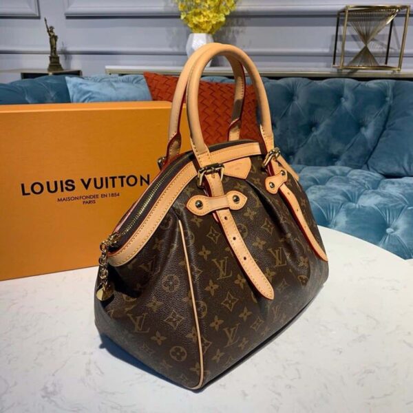 1:1 Replica Louis Vuitton LV Tivoli GM Bag Monogram Canvas Luxury Bag For Women M40144 - 18.1in/46cm