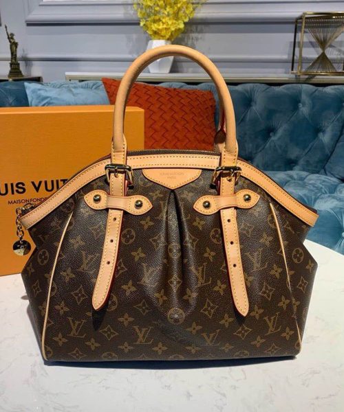 1:1 Replica Louis Vuitton LV Tivoli GM Bag Monogram Canvas Luxury Bag For Women M40144 - 18.1in/46cm