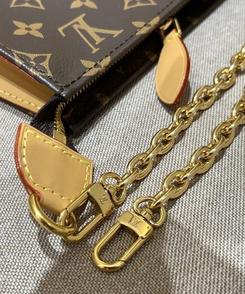 1:1 Replica Louis Vuitton LV Toiletry Pouch On Chain 26 Practical Bag Monogram Unique Bag for Men M81412 - 25 cm/ 9.8 in