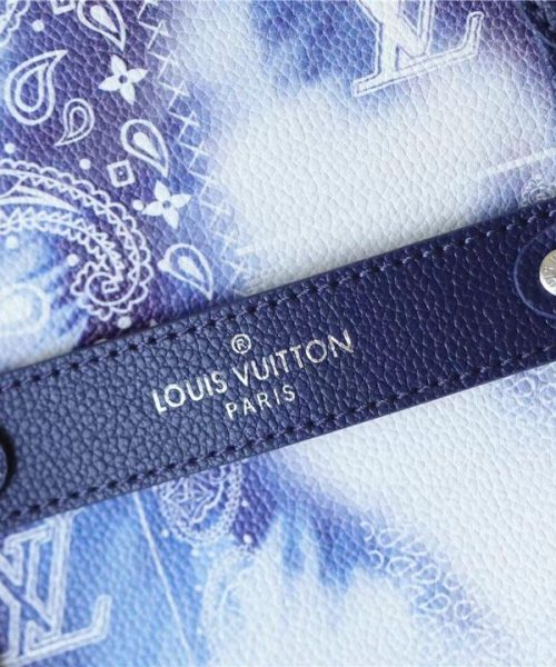 1:1 Replica Louis Vuitton LV Tote Journey Monogram Blue Unique Bag For Men M20553 - 23.6in/60cm