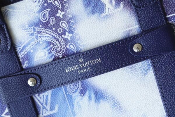 1:1 Replica Louis Vuitton LV Tote Journey Monogram Blue Unique Bag For Men M20553 - 23.6in/60cm