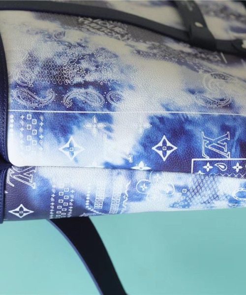 1:1 Replica Louis Vuitton LV Tote Journey Monogram Blue Unique Bag For Men M20553 - 23.6in/60cm