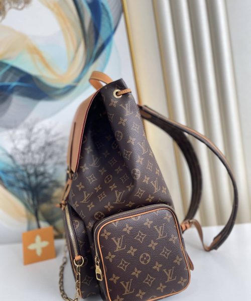 1:1 Replica Louis Vuitton LV Backpack Trio Monogram Canvas By Virgil Abloh Unique bag For Men M44658 - 44cm